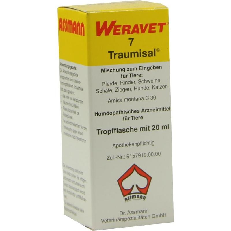 TRAUMISAL 7 Tropfen vet.