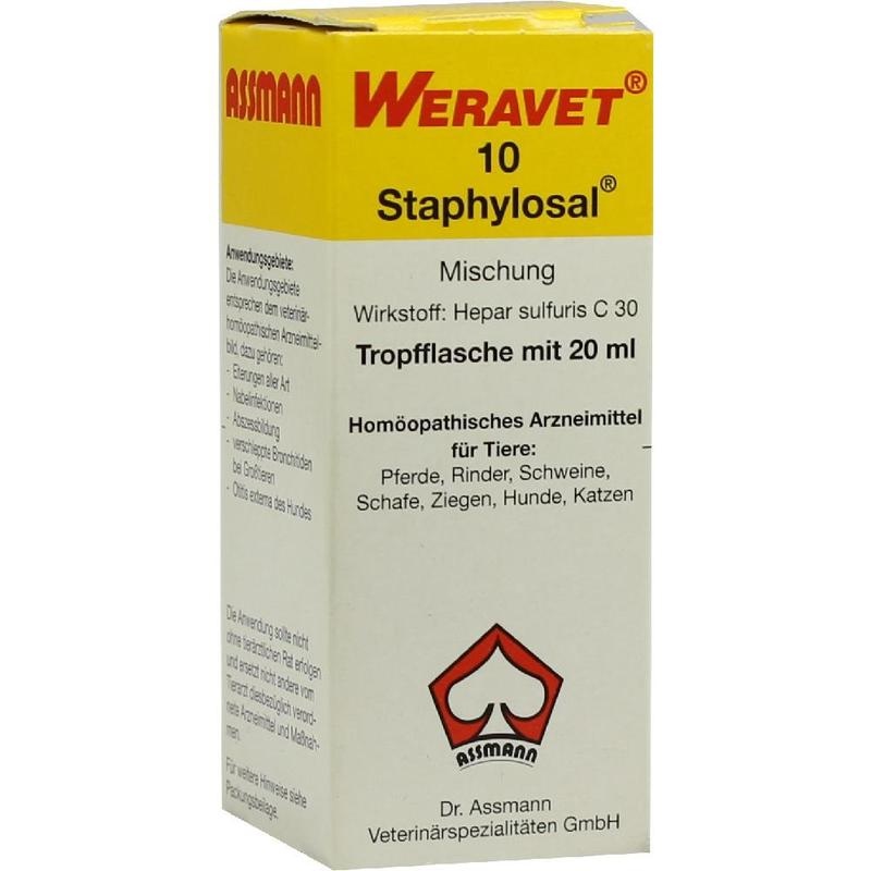 STAPHYLOSAL 10 Tropfen vet.
