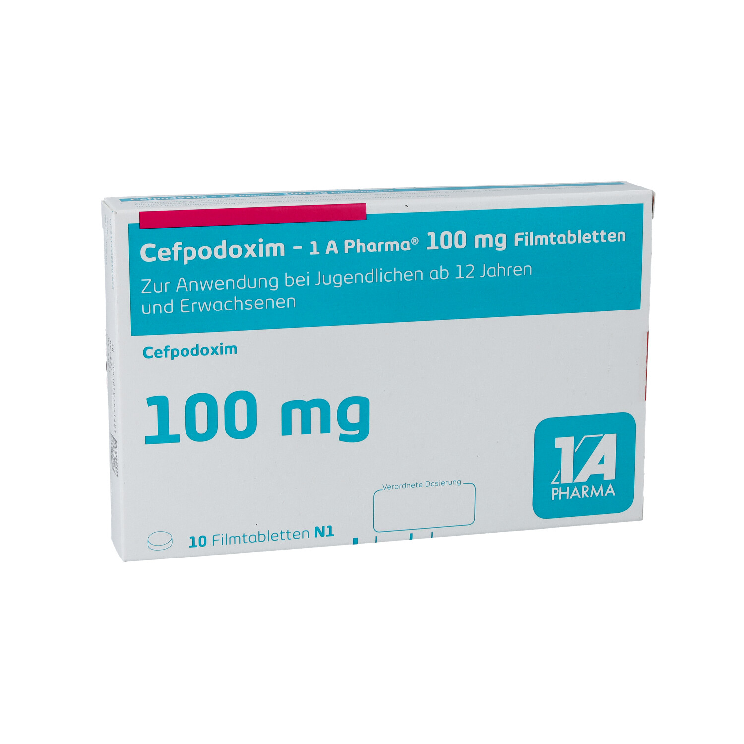 CEFPODOXIM-1A Pharma 100 mg Filmtabletten