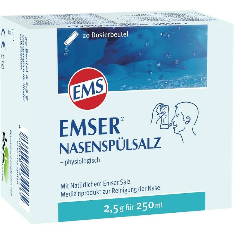 Emser Nasensalz physiologisch Beutel – Für die Nasenspülung
