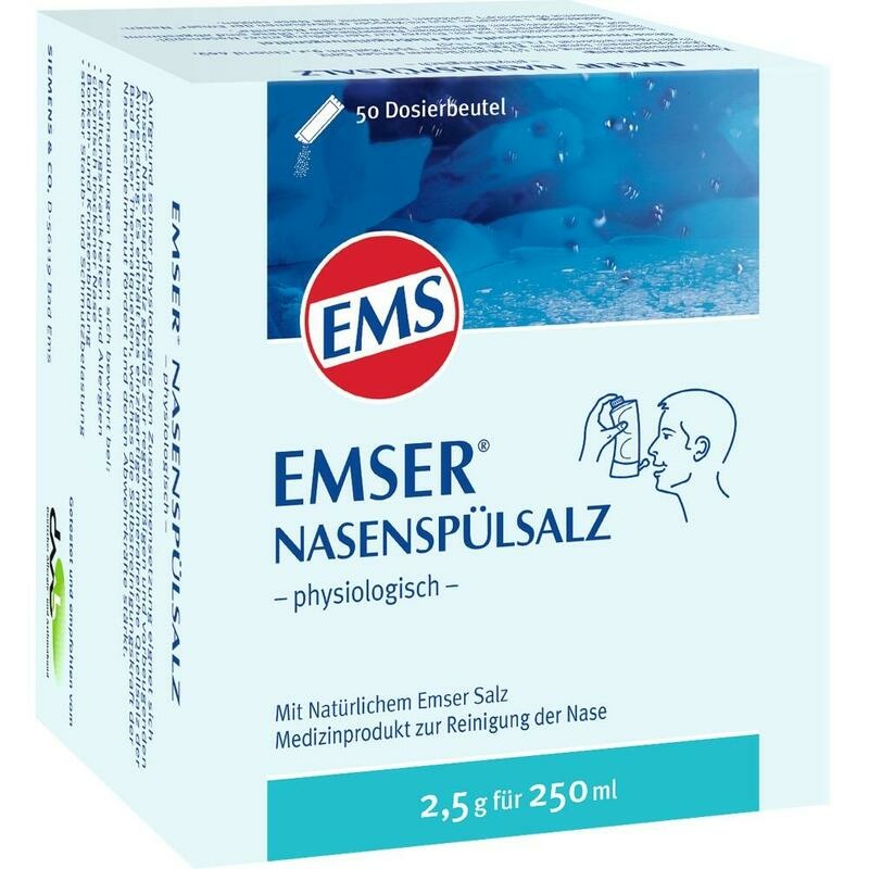 Emser Nasensalz physiologisch Beutel – Für die Nasenspülung