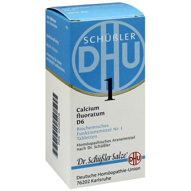 BIOCHEMIE DHU 1 Calcium fluoratum D 6 Tabletten