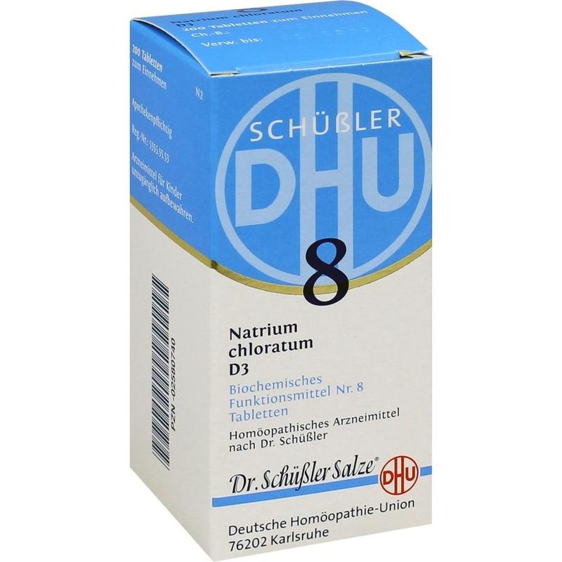 BIOCHEMIE DHU 8 Natrium chloratum D 3 Tabletten