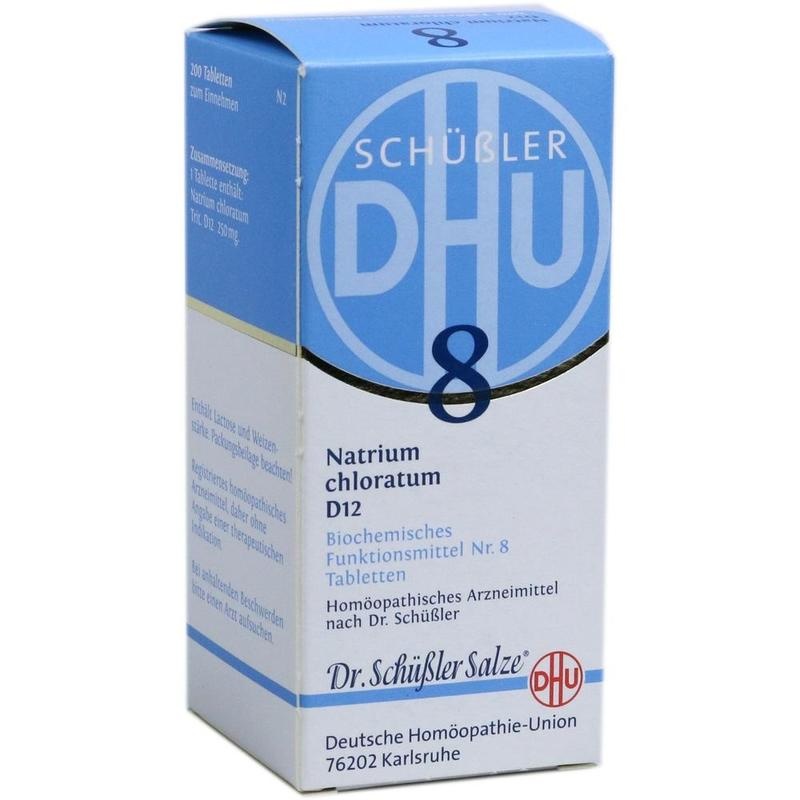 BIOCHEMIE DHU 8 Natrium chloratum D 12 Tabletten