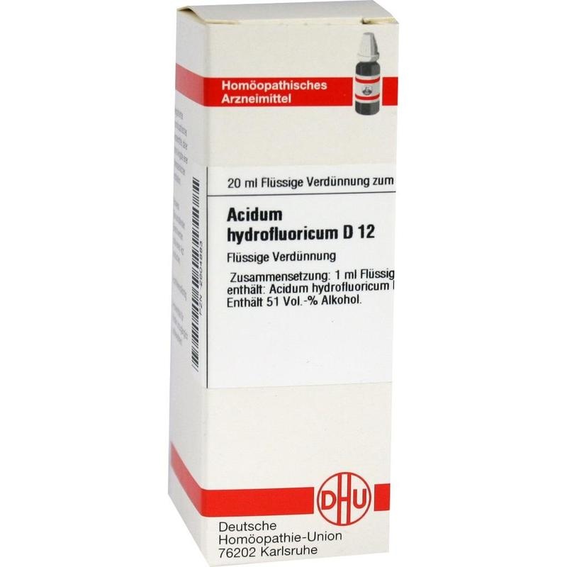 ACIDUM HYDROFLUORICUM D 12 Dilution