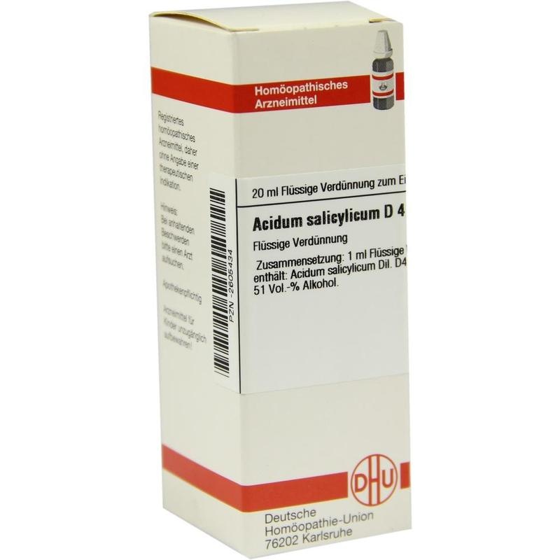ACIDUM SALICYLICUM D 4 Dilution