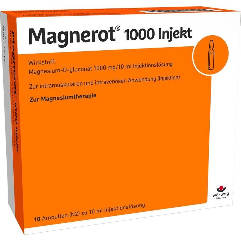 MAGNEROT 1000 Injekt Ampullen