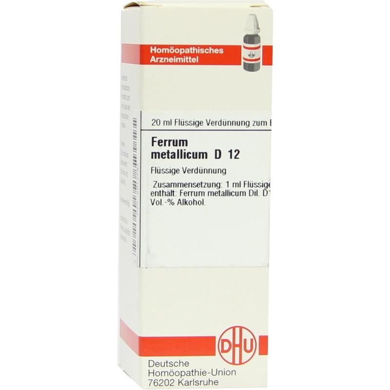 FERRUM METALLICUM D 12 Dilution