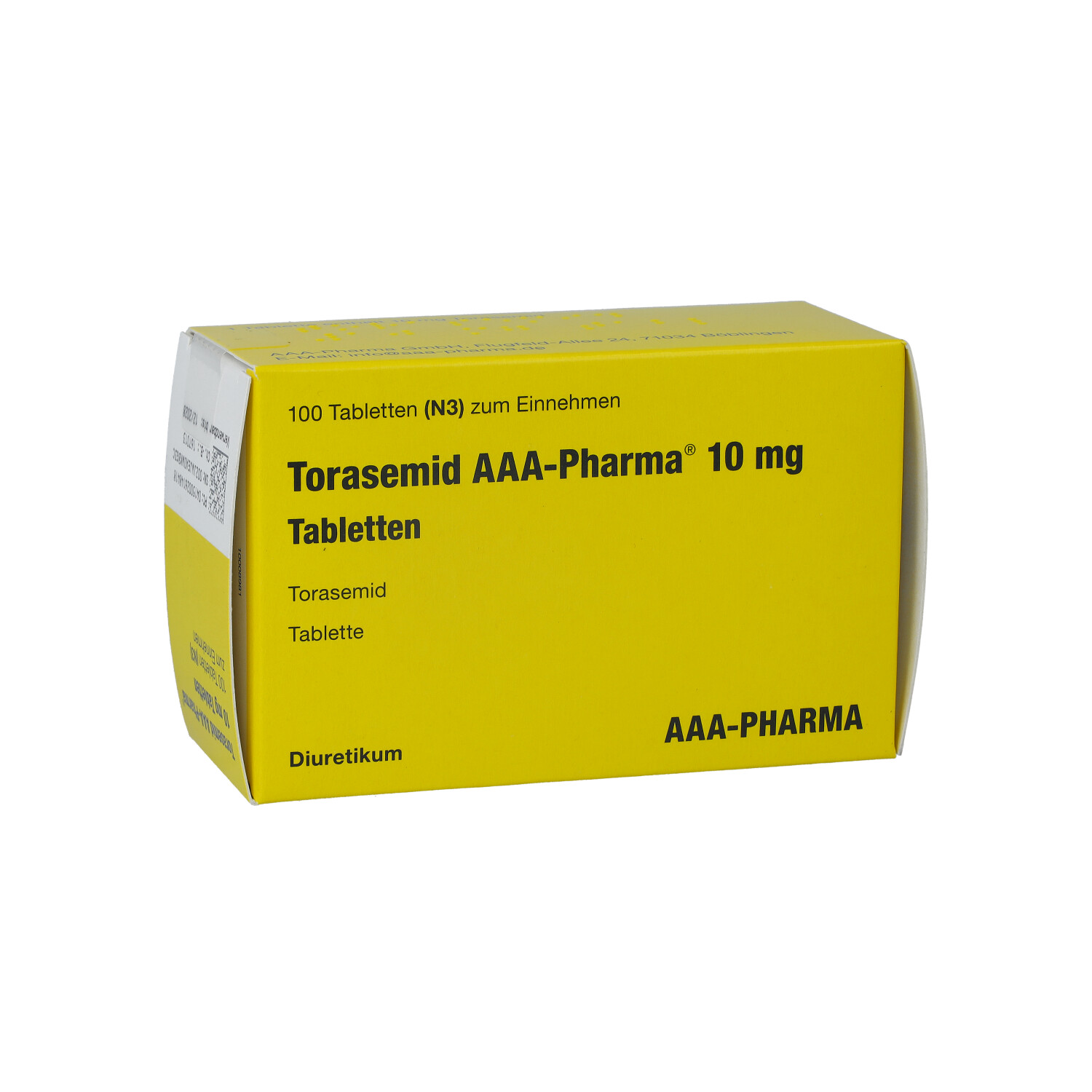 TORASEMID AAA-Pharma 10 mg Tabletten