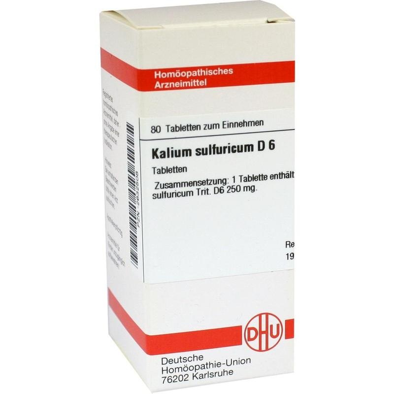 KALIUM SULFURICUM D 6 Tabletten