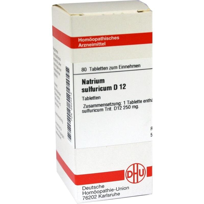 NATRIUM SULFURICUM D 12 Tabletten
