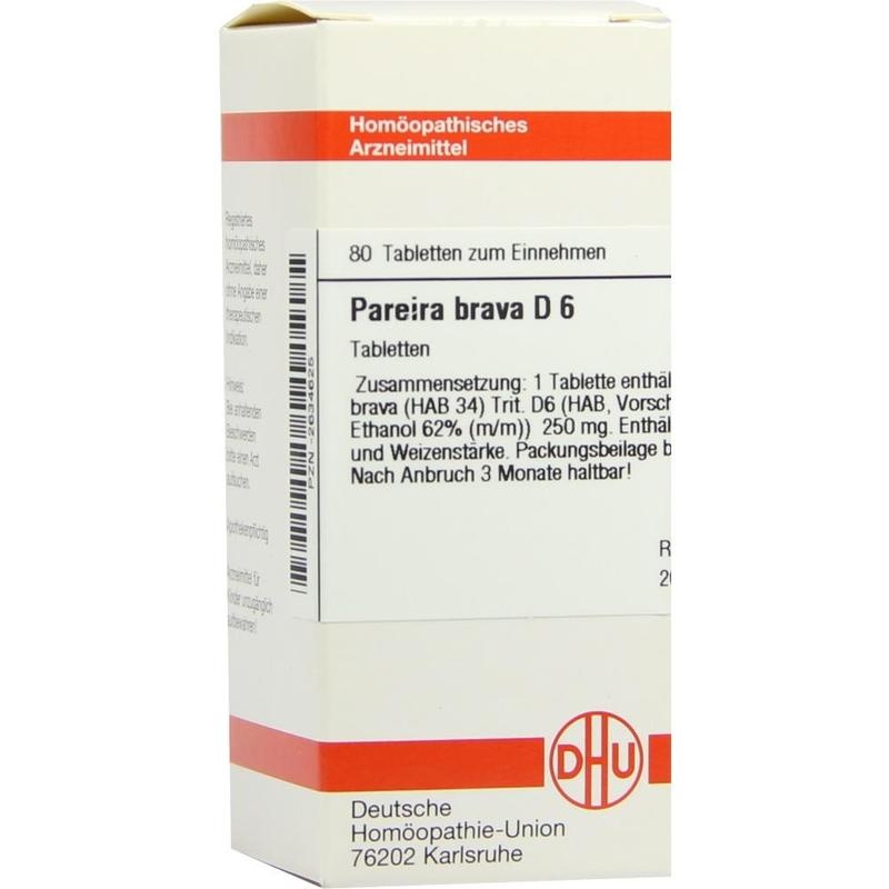 PAREIRA BRAVA D 6 Tabletten