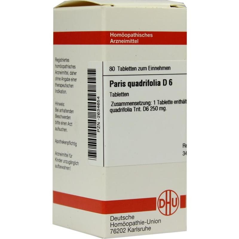 PARIS QUADRIFOLIA D 6 Tabletten
