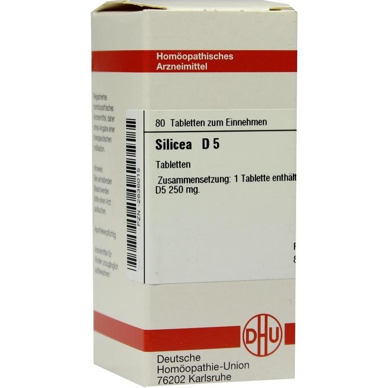 SILICEA D 5 Tabletten