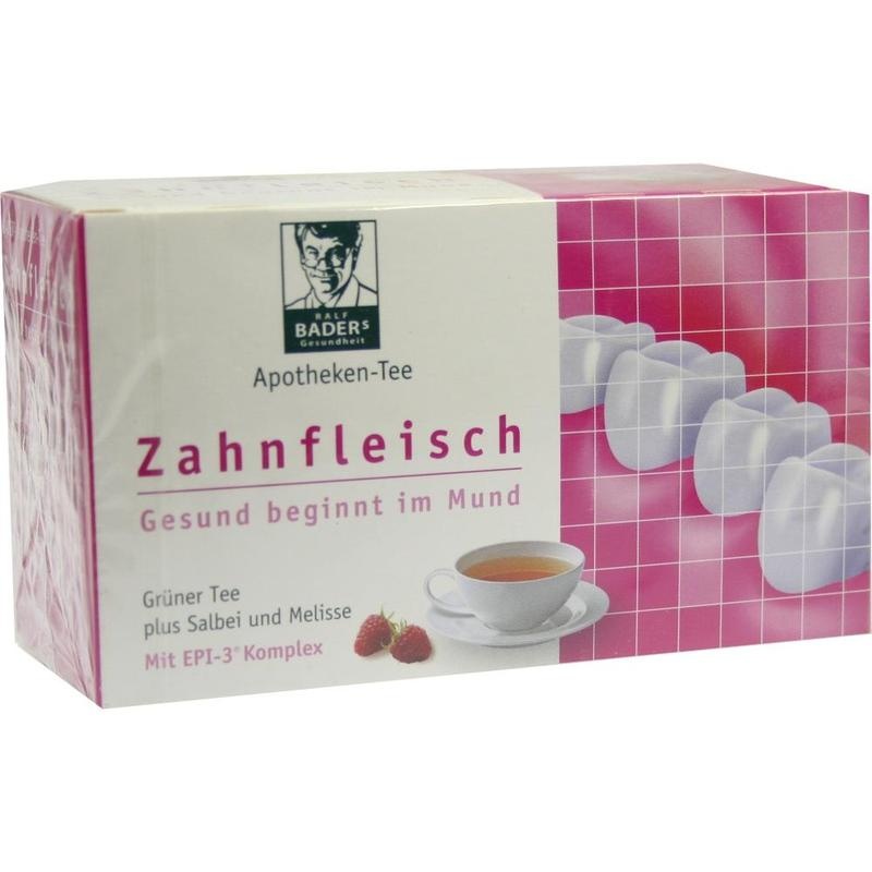 BADERS Apotheken Tee Zahnfleisch Filterbeutel