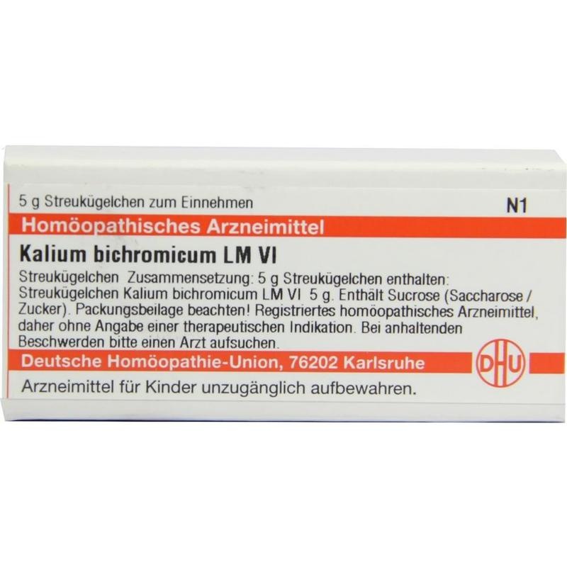 KALIUM BICHROMICUM LM VI Globuli