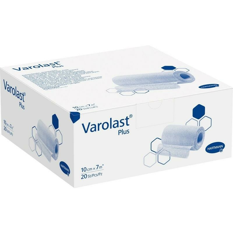 VAROLAST Plus Zinkleimbinde 10 cmx7 m
