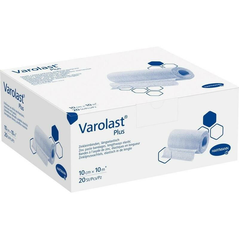 VAROLAST Plus Zinkleimbinde 10 cmx10 m