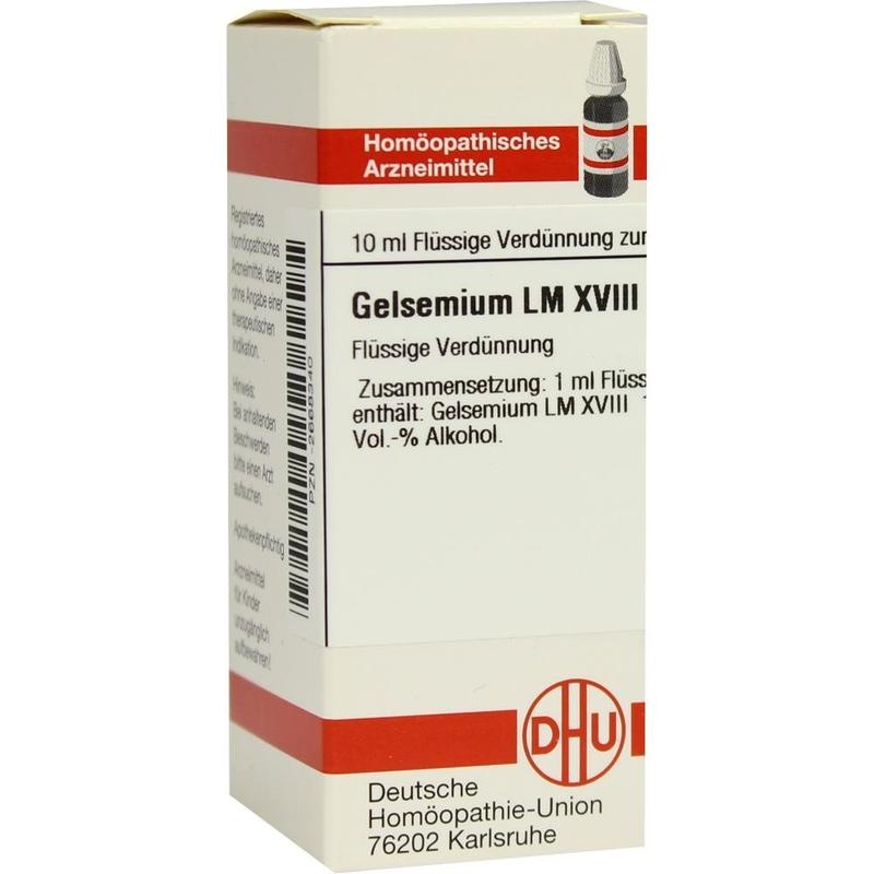 GELSEMIUM LM XVIII Dilution