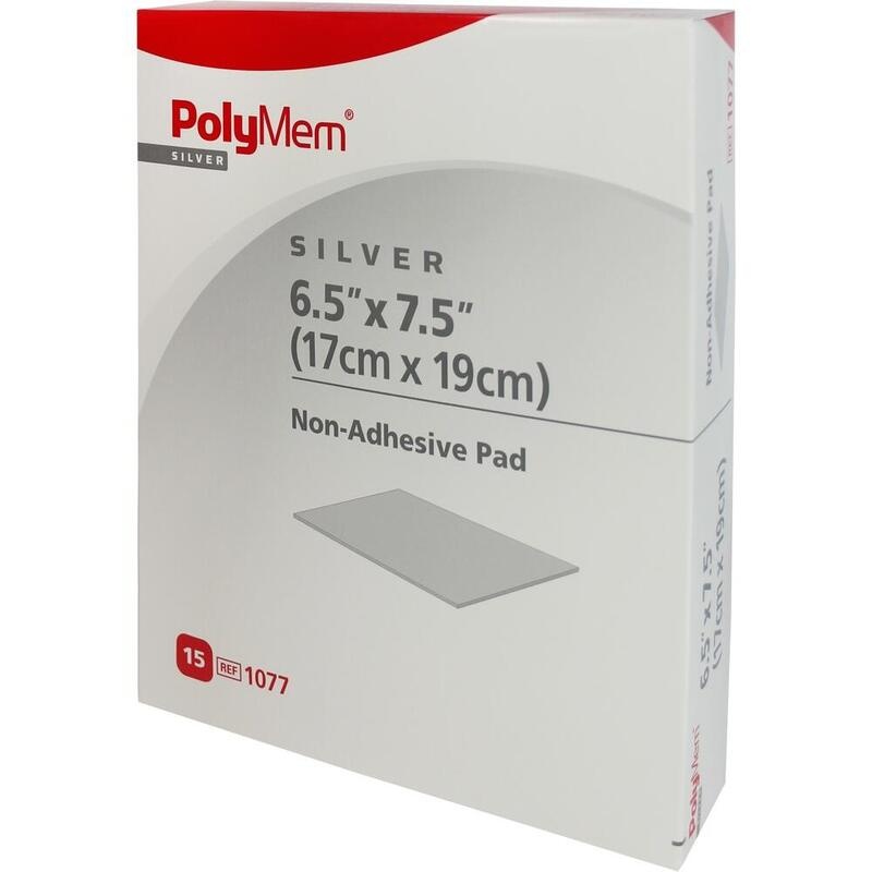 POLYMEM Wund Pad Silber n.klebend 17x19 cm