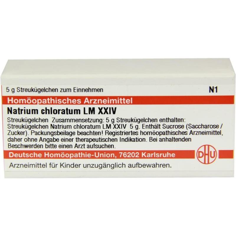 NATRIUM CHLORATUM LM XXIV Globuli