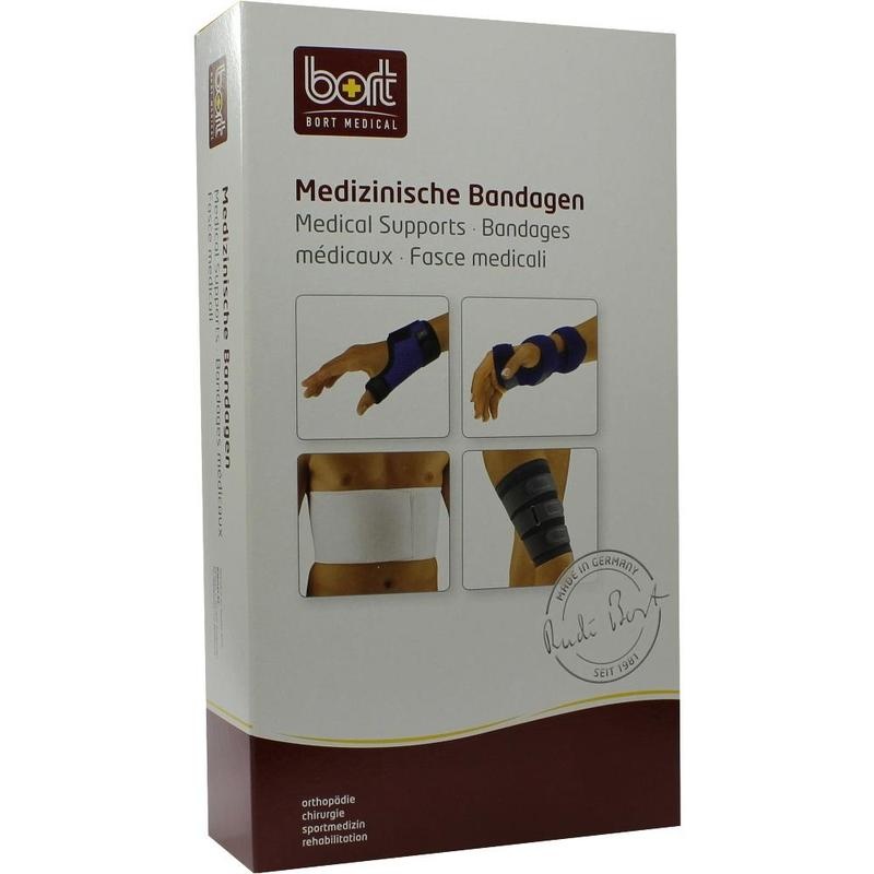 BORT Rippengürtel Damen L weiß