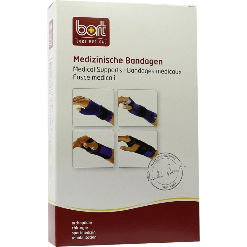 BORT Handgelenkstütze m.Aluschiene li.L haut