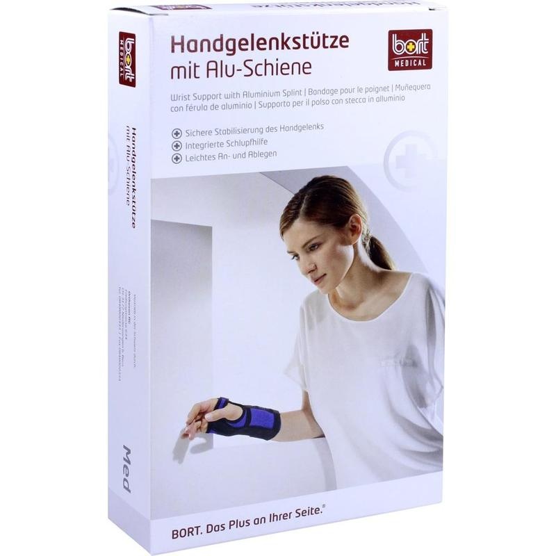 BORT Handgelenkstütze m.Aluschiene re.M haut