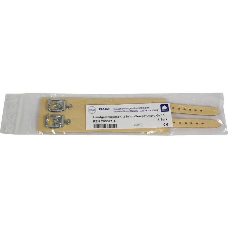 HANDGELENKRIEMEN 16 2 Schnallen gef.