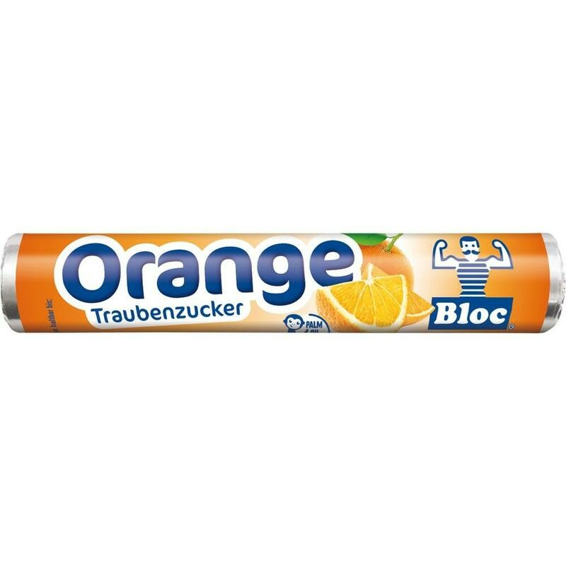 BLOC Traubenzucker Orange Rolle