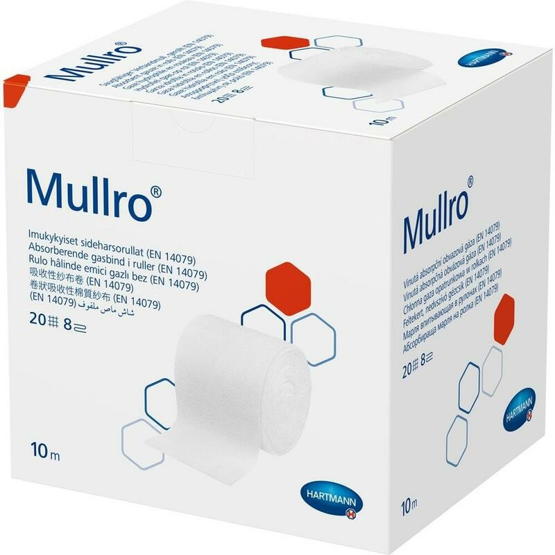 MULLRO Verbandmull 10 cmx10 m gerollt