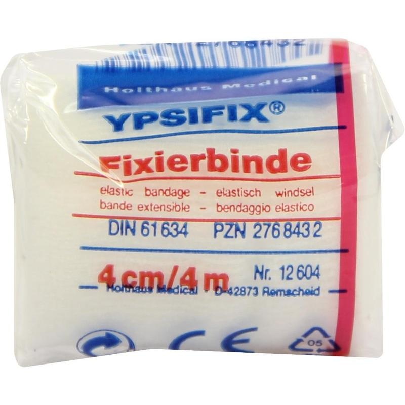 FIXIERBINDE YPSIFIX elastisch 4 cmx4 m i.Zellglas