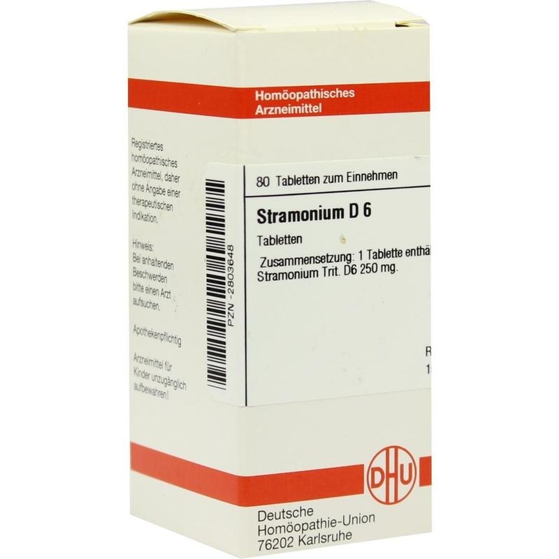 STRAMONIUM D 6 Tabletten