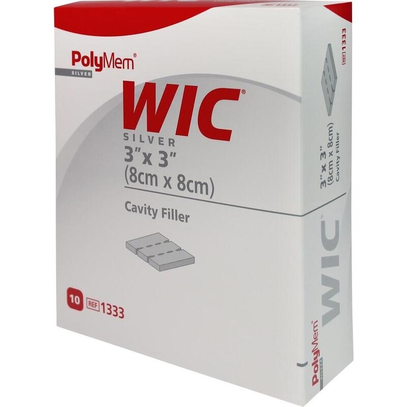 POLYMEM Wic Silber Füll-Pad 8x8 cm