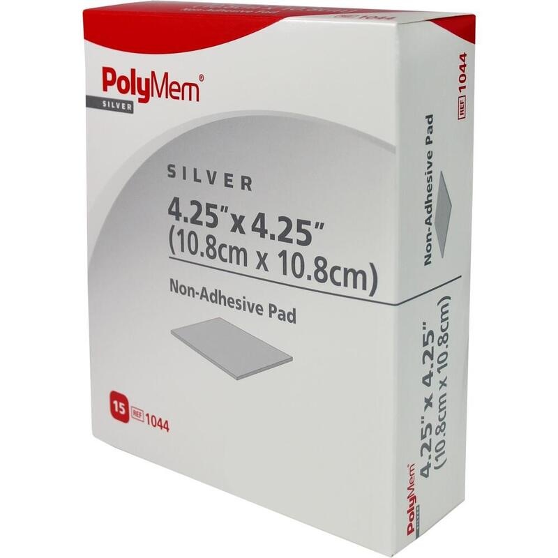 POLYMEM Wund Pad Silber n.klebend 10x10 cm