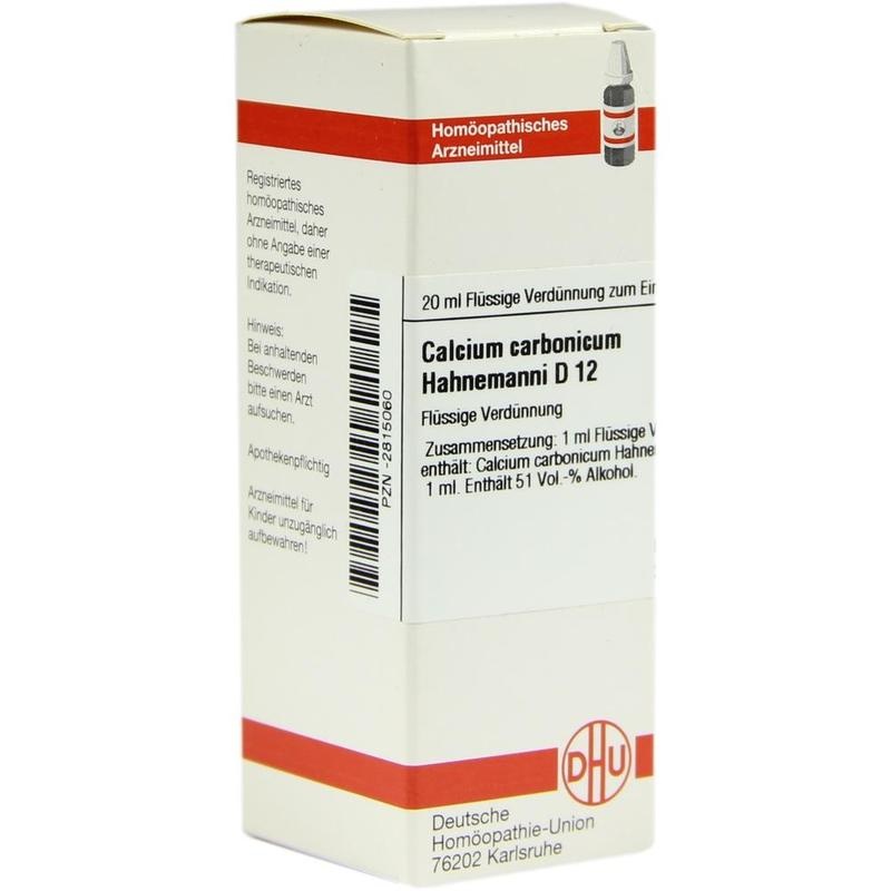 CALCIUM CARBONICUM Hahnemanni D 12 Dilution