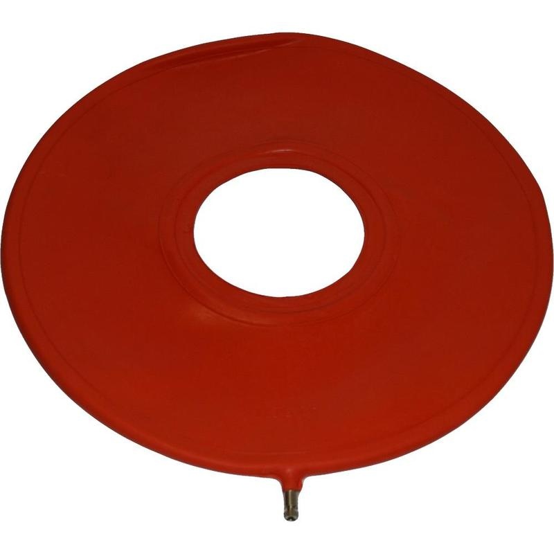 LUFTKISSEN Gummi 42,5 cm rot
