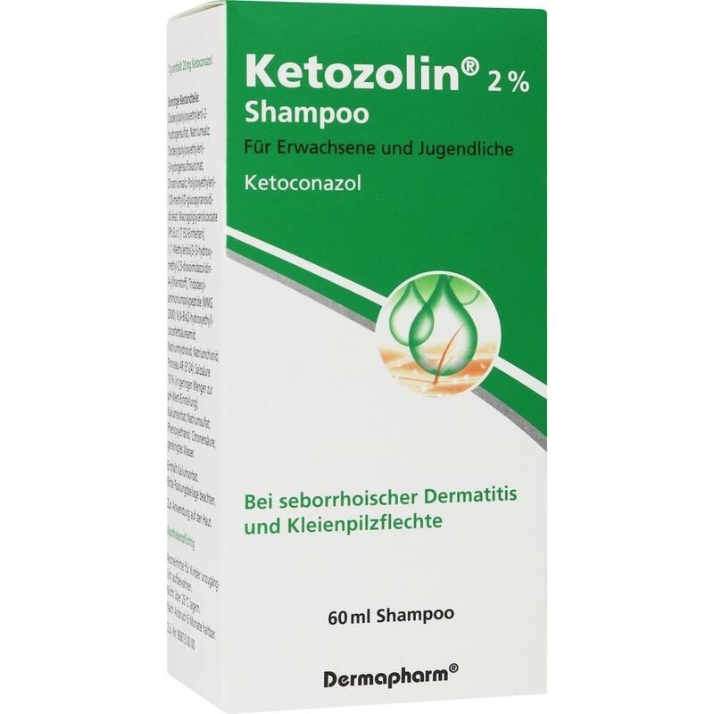KETOZOLIN 2% Shampoo – Bei Schuppen, Juckreiz & Kopfhautpilz