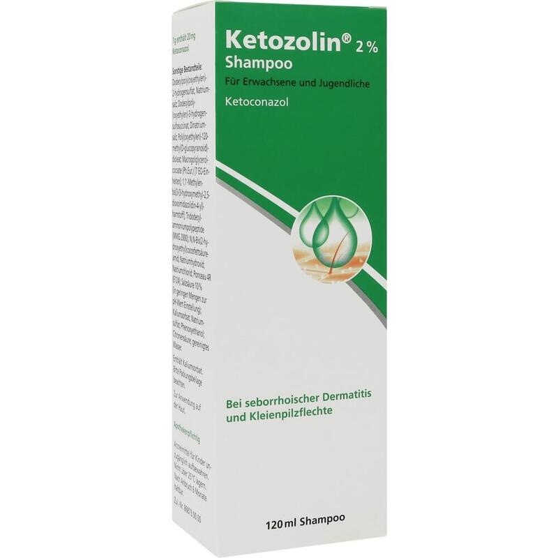 KETOZOLIN 2% Shampoo – Bei Schuppen, Juckreiz & Kopfhautpilz