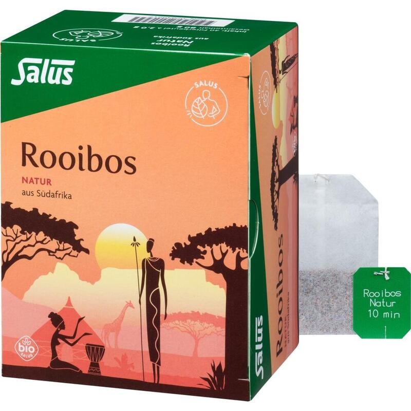 ROOIBOS TEE Natur Kräutertee Bio Salus Filterbeut.