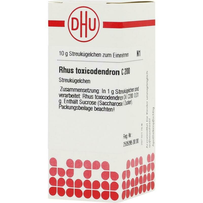 RHUS TOXICODENDRON C 200 Globuli