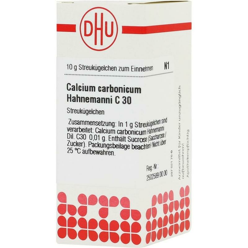 CALCIUM CARBONICUM Hahnemanni C 30 Globuli