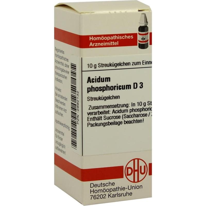 ACIDUM PHOSPHORICUM D 3 Globuli
