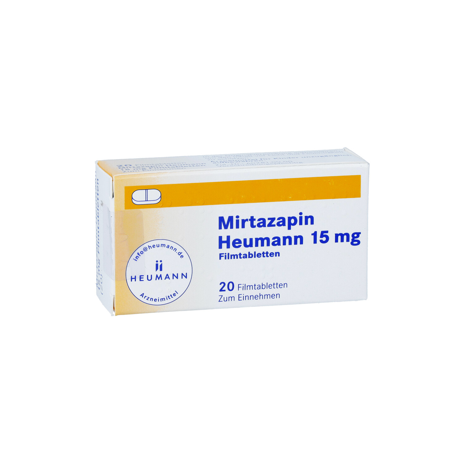 MIRTAZAPIN Heumann 15 mg Filmtabletten
