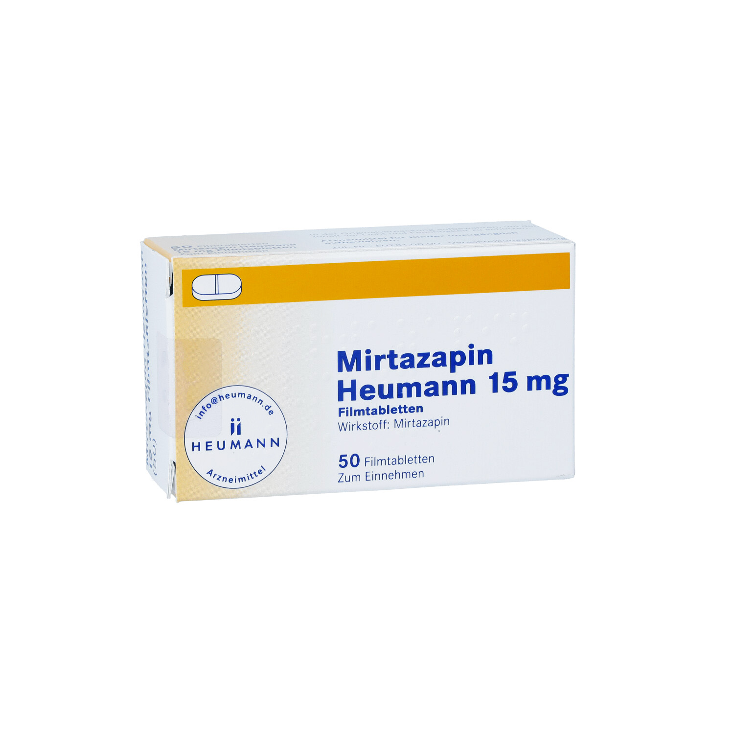 MIRTAZAPIN Heumann 15 mg Filmtabletten