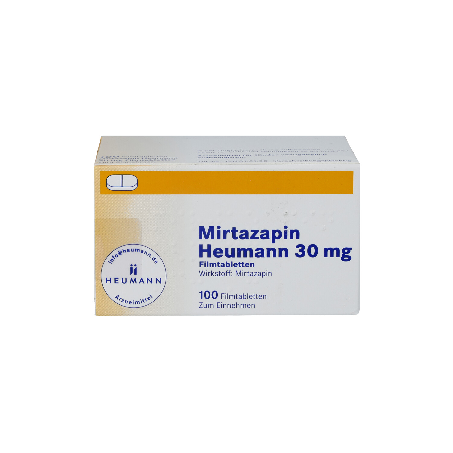 MIRTAZAPIN Heumann 30 mg Filmtabletten