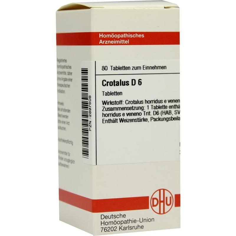 CROTALUS D 6 Tabletten