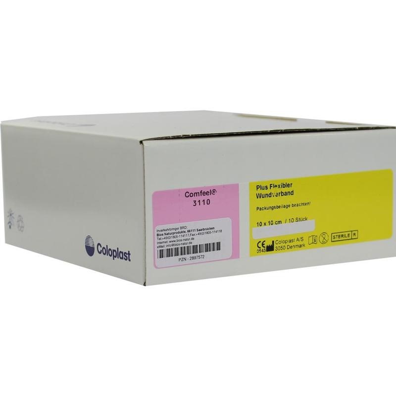 COMFEEL Plus flexibler Wundverb.10x10 cm 3110