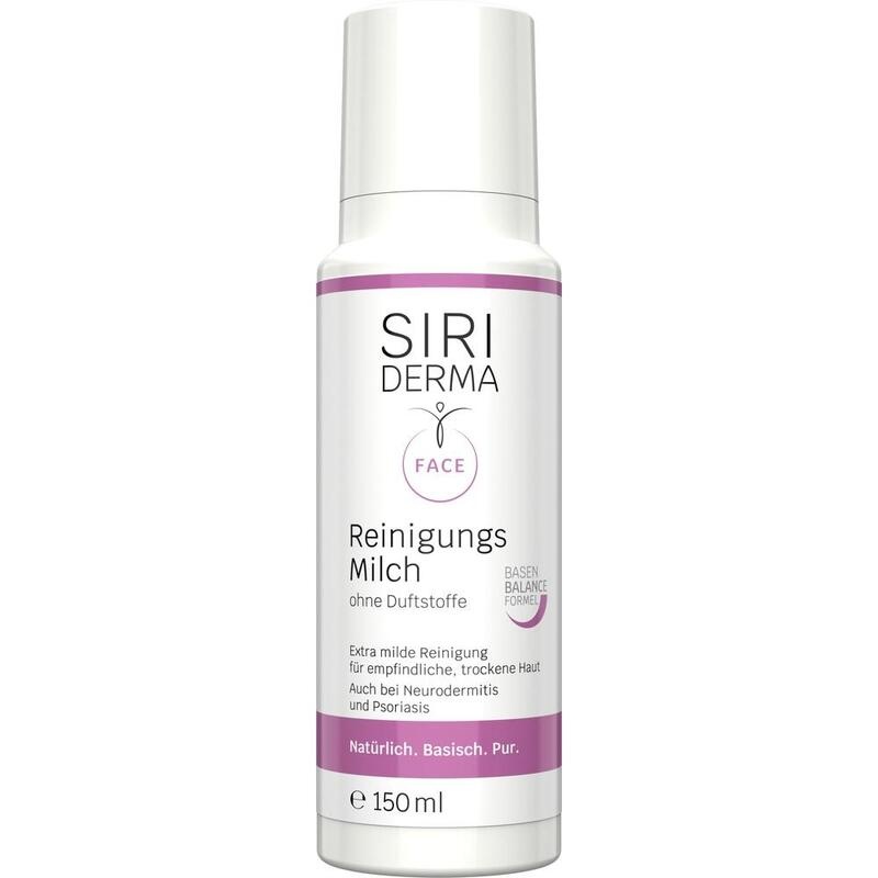 SIRIDERMA Reinigungsmilch ohne Duftstoffe
