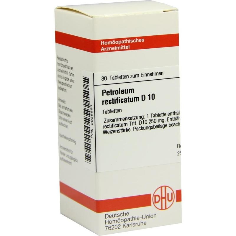 PETROLEUM RECTIFICATUM D 10 Tabletten